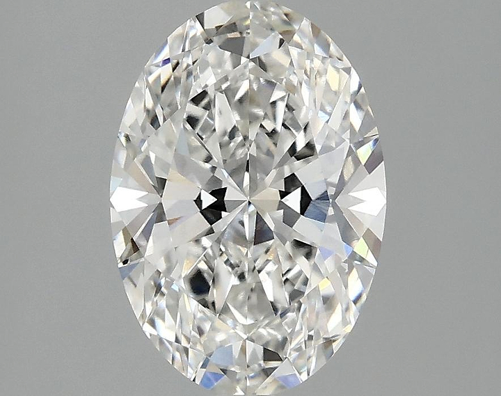 2.1 Carat Oval Shaped Ideal Cut VVS2 IGI Certified Lab Grown Diamond