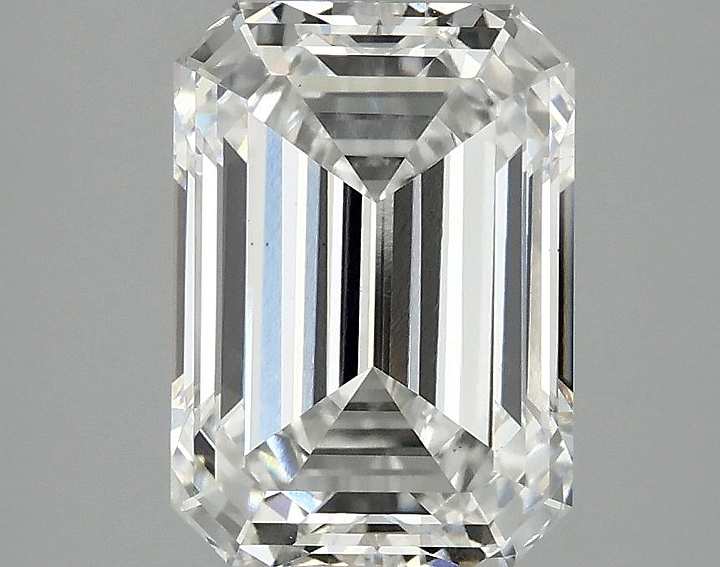 3.09 Carat Emerald Shaped Ideal Cut VS1 IGI Certified Lab Grown Diamond
