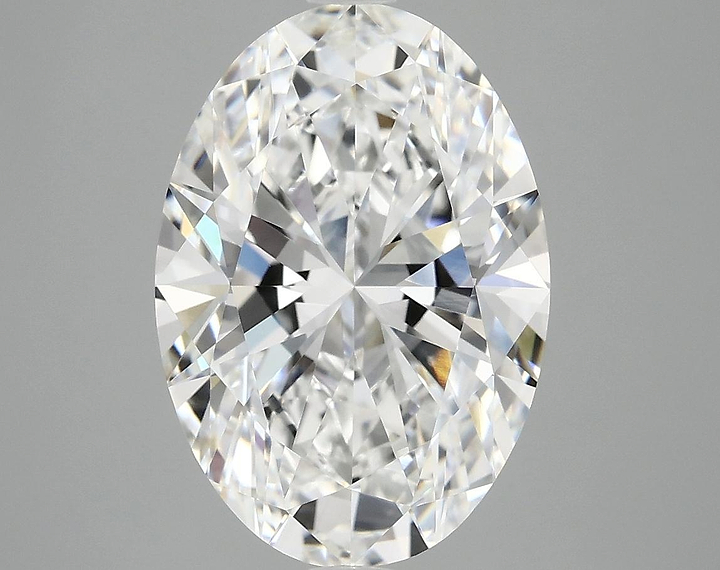 4.05 Carat Oval Shaped Ideal Cut VVS2 IGI Certified Lab Grown Diamond