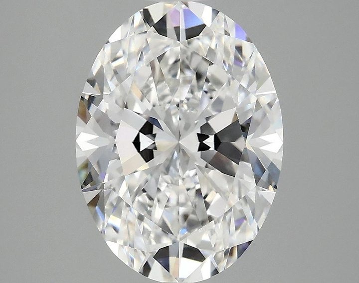 3.08 Carat Oval Shaped Excellent Cut VVS2 IGI Certified Lab Grown Diamond