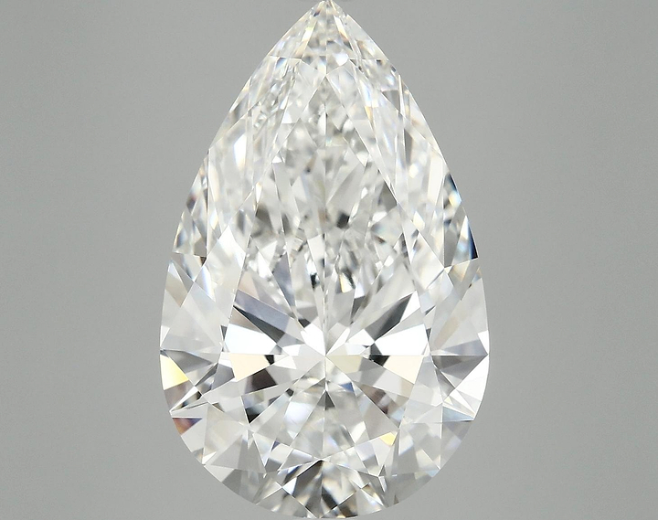 7.06 Carat Pear Shaped Ideal Cut VS1 IGI Certified Lab Grown Diamond