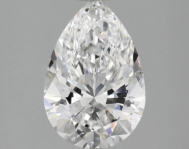 1.56 Carat Pear Shaped Excellent Cut VVS2 IGI Certified Lab Grown Diamond