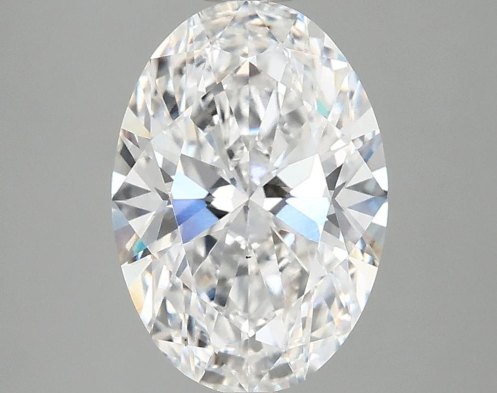2.5 Carat Oval Shaped Ideal Cut VS1 IGI Certified Lab Grown Diamond