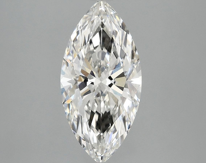 2.08 Carat Marquise Shaped Ideal Cut VVS2 IGI Certified Lab Grown Diamond
