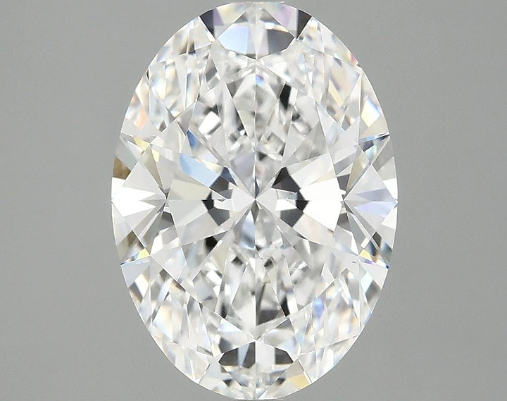 3.05 Carat Oval Shaped Ideal Cut VVS2 IGI Certified Lab Grown Diamond
