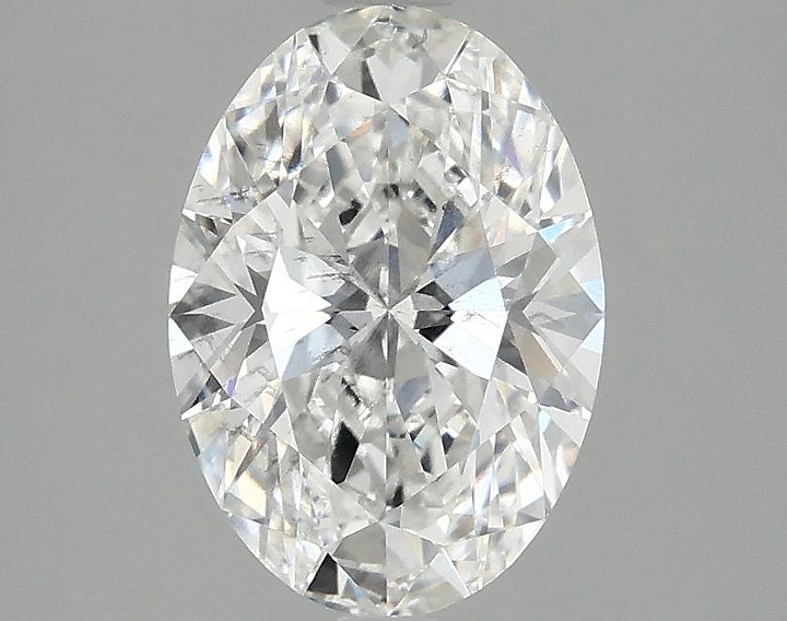 1.85 Carat Oval Shaped Ideal Cut SI1 IGI Certified Lab Grown Diamond