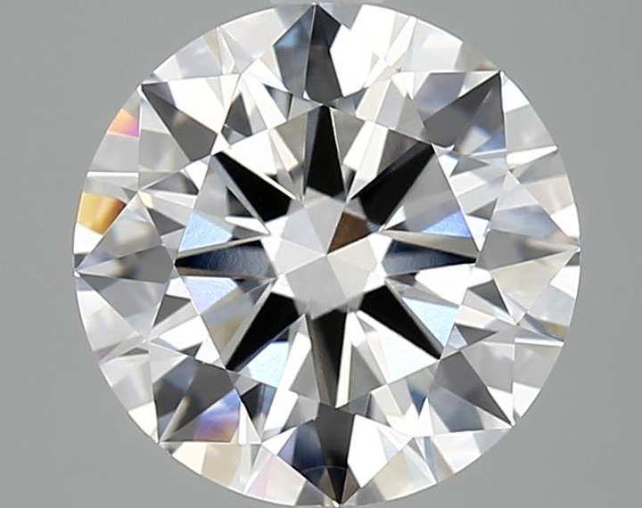3.06 Carat Round Shaped Ideal Cut VVS2 IGI Certified Lab Grown Diamond