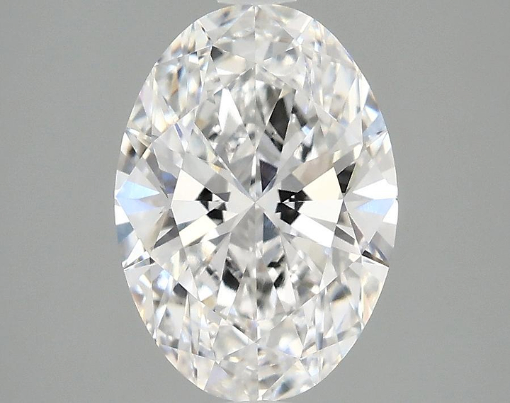 2.05 Carat Oval Shaped Ideal Cut VVS2 IGI Certified Lab Grown Diamond
