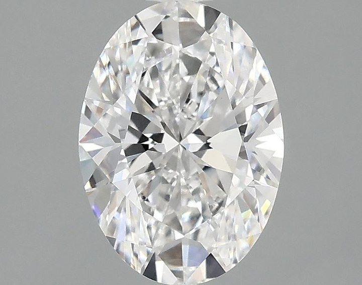 1.5 Carat Oval Shaped Ideal Cut VVS2 IGI Certified Lab Grown Diamond