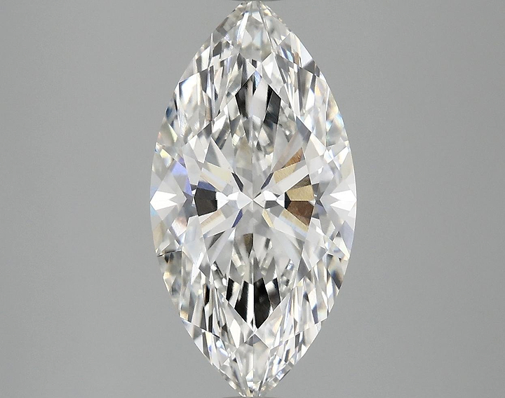 3.05 Carat Marquise Shaped Ideal Cut VS1 IGI Certified Lab Grown Diamond