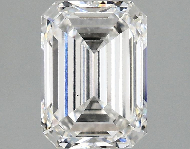 2.09 Carat Emerald Shaped Ideal Cut VS1 IGI Certified Lab Grown Diamond