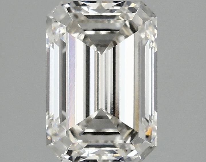 2.01 Carat Emerald Shaped Ideal Cut VVS2 IGI Certified Lab Grown Diamond