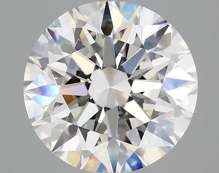 3.05 Carat Round Shaped Excellent Cut VVS2 IGI Certified Lab Grown Diamond