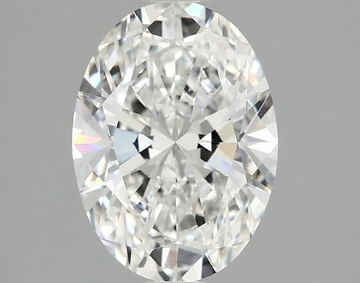1.54 Carat Oval Shaped Ideal Cut VVS2 IGI Certified Lab Grown Diamond