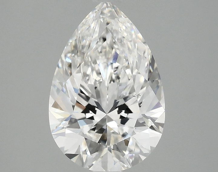 3.07 Carat Pear Shaped Excellent Cut VS2 IGI Certified Lab Grown Diamond