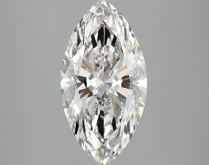 3.0 Carat Marquise Shaped Ideal Cut VS2 IGI Certified Lab Grown Diamond