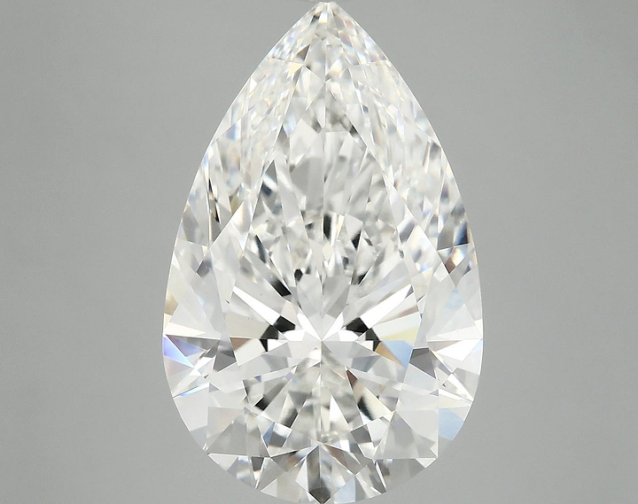 7.41 Carat Pear Shaped Ideal Cut VS1 IGI Certified Lab Grown Diamond
