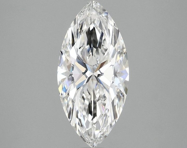 2.08 Carat Marquise Shaped Excellent Cut VS1 IGI Certified Lab Grown Diamond