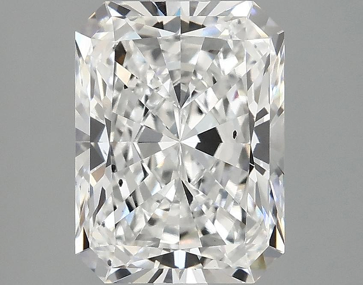 3.07 Carat Radiant Shaped Excellent Cut SI1 IGI Certified Lab Grown Diamond