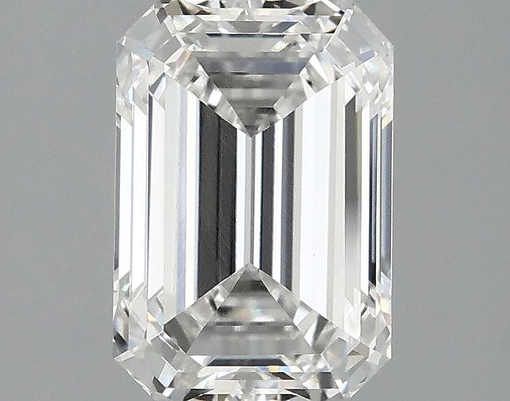2.05 Carat Emerald Shaped Ideal Cut VS2 IGI Certified Lab Grown Diamond