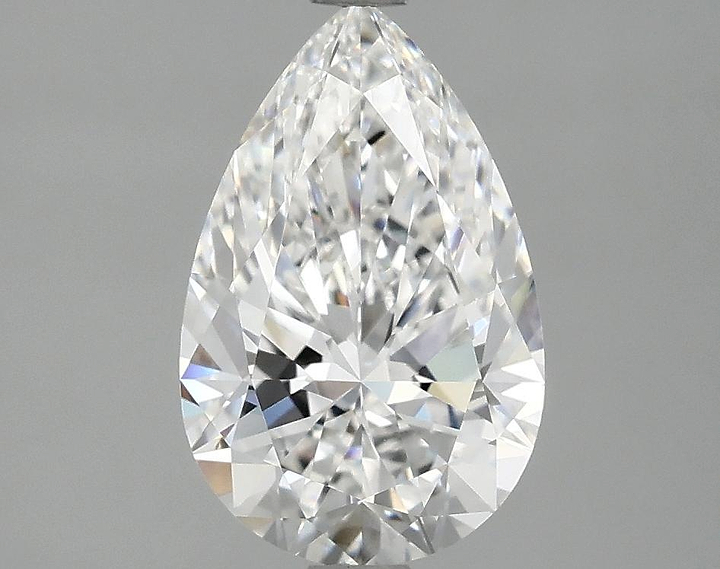 2.09 Carat Pear Shaped Ideal Cut VVS2 IGI Certified Lab Grown Diamond