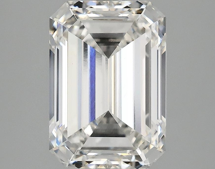 3.1 Carat Emerald Shaped Ideal Cut VVS2 IGI Certified Lab Grown Diamond