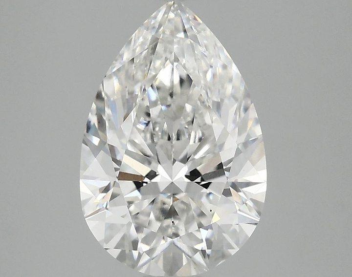 3.07 Carat Pear Shaped Excellent Cut VS1 IGI Certified Lab Grown Diamond