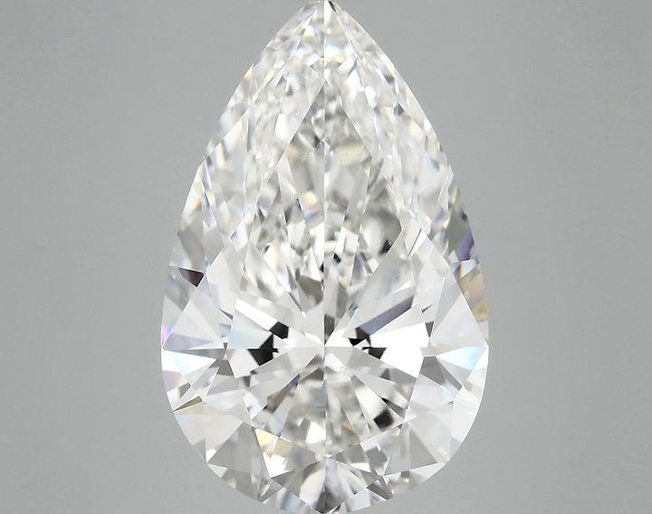 7.18 Carat Pear Shaped Ideal Cut VVS2 IGI Certified Lab Grown Diamond