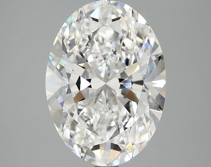 4.08 Carat Oval Shaped Ideal Cut VVS2 IGI Certified Lab Grown Diamond