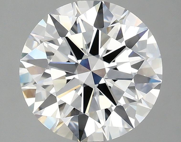 2.57 Carat Round Shaped Ideal Cut VVS2 IGI Certified Lab Grown Diamond