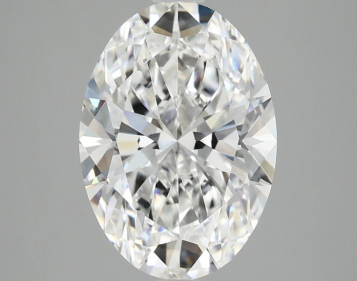 3.08 Carat Oval Shaped Ideal Cut VVS2 IGI Certified Lab Grown Diamond
