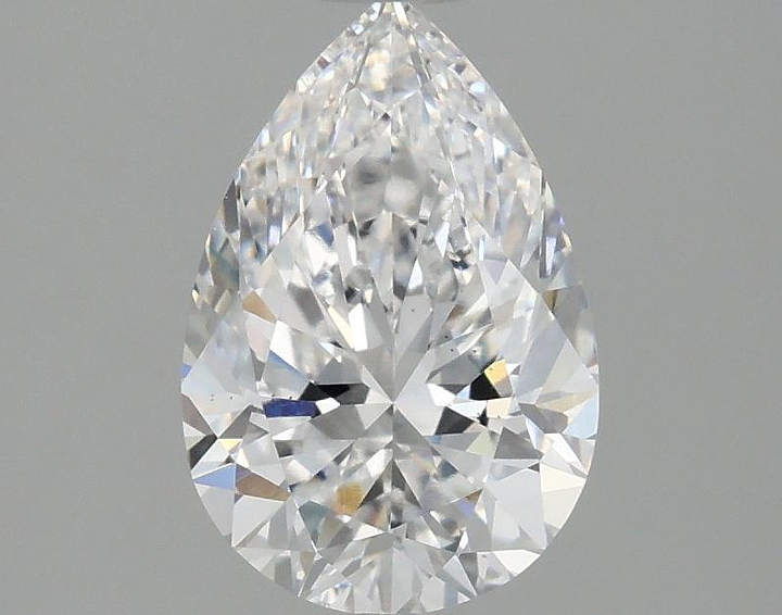 1.46 Carat Pear Shaped Excellent Cut VS1 IGI Certified Lab Grown Diamond