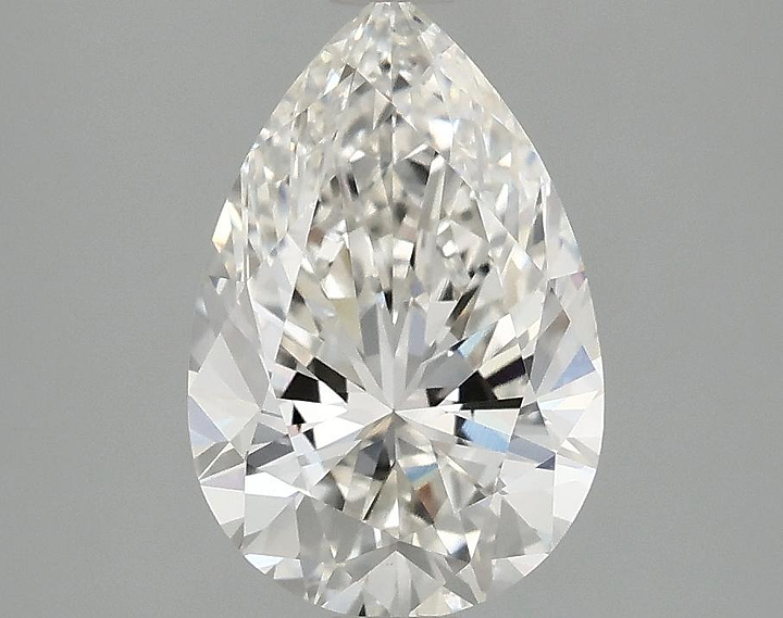 2.1 Carat Pear Shaped Excellent Cut VVS2 IGI Certified Lab Grown Diamond