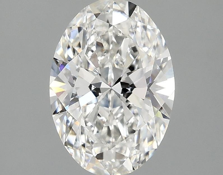 1.51 Carat Oval Shaped Ideal Cut VVS2 IGI Certified Lab Grown Diamond