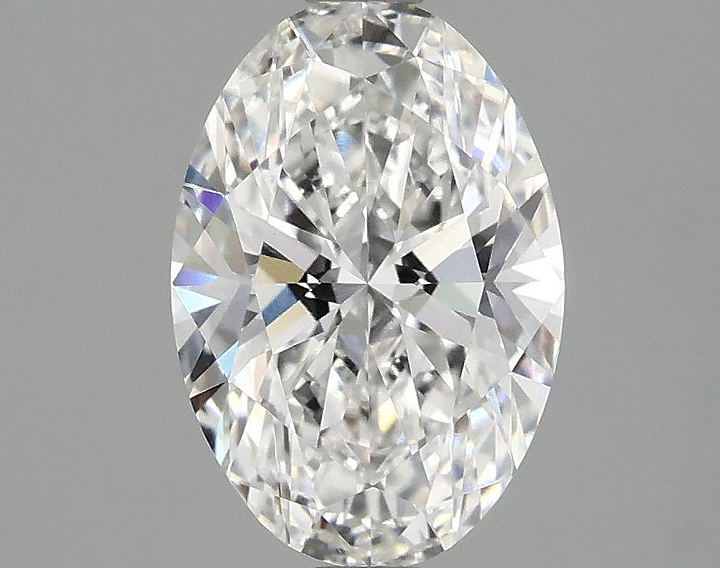 1.98 Carat Oval Shaped Ideal Cut VVS2 IGI Certified Lab Grown Diamond