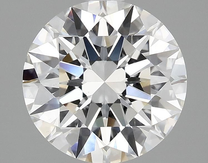 2.55 Carat Round Shaped Excellent Cut VS1 IGI Certified Lab Grown Diamond