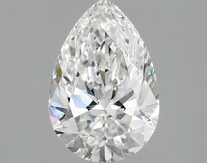 1.48 Carat Pear Shaped Excellent Cut VS2 IGI Certified Lab Grown Diamond