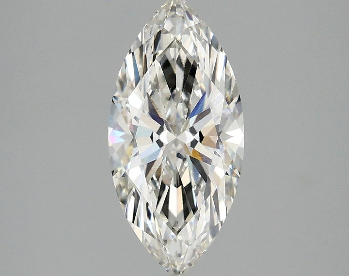 1.58 Carat Marquise Shaped Excellent Cut VVS2 IGI Certified Lab Grown Diamond