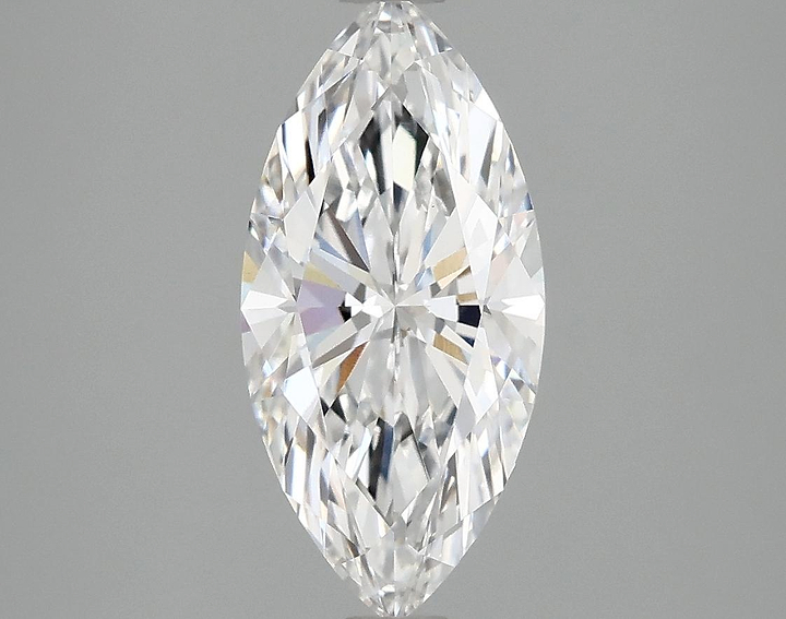 2.03 Carat Marquise Shaped Excellent Cut VVS2 IGI Certified Lab Grown Diamond