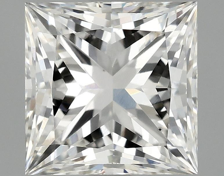 1.92 Carat Princess Shaped Ideal Cut VS2 IGI Certified Lab Grown Diamond