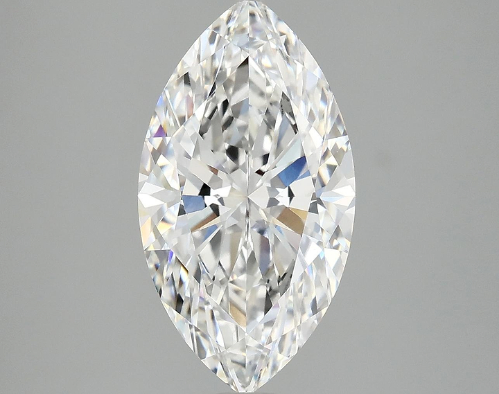 3.0 Carat Marquise Shaped Excellent Cut VVS2 IGI Certified Lab Grown Diamond