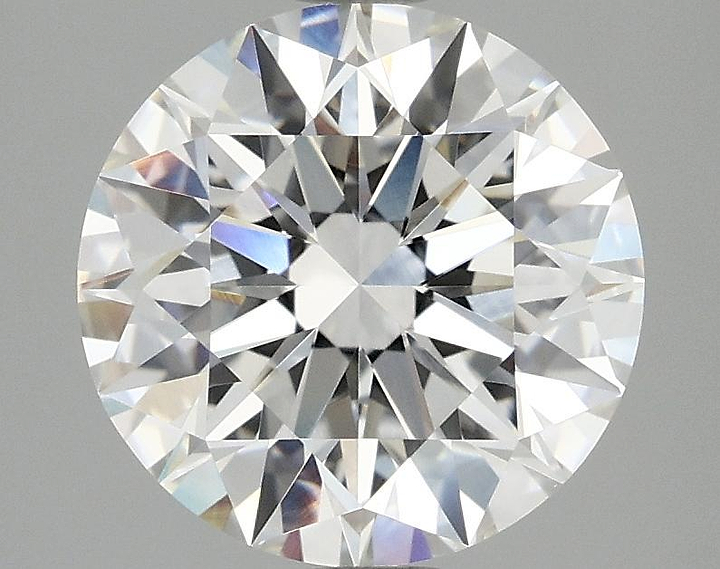 3.09 Carat Round Shaped Ideal Cut VVS2 IGI Certified Lab Grown Diamond