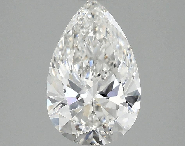 2.03 Carat Pear Shaped Ideal Cut VS1 IGI Certified Lab Grown Diamond