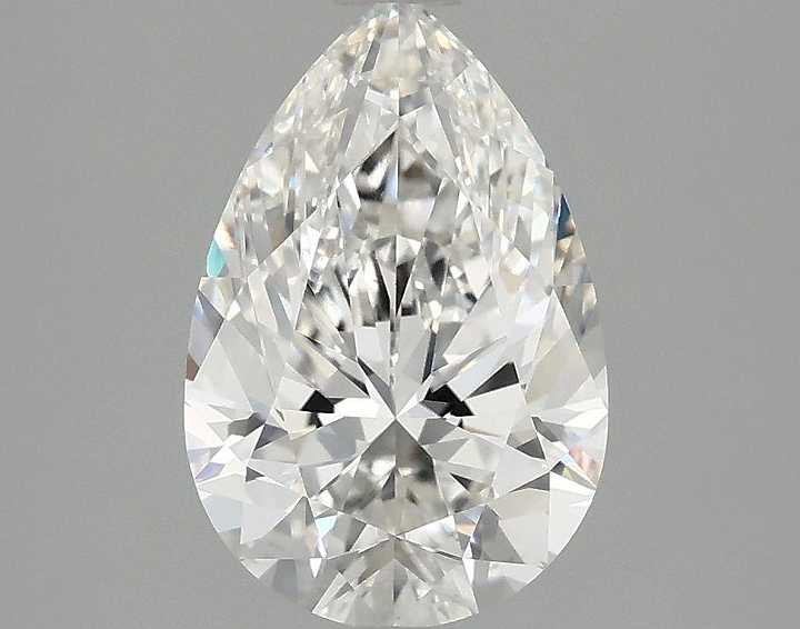 2.07 Carat Pear Shaped Excellent Cut VS1 IGI Certified Lab Grown Diamond