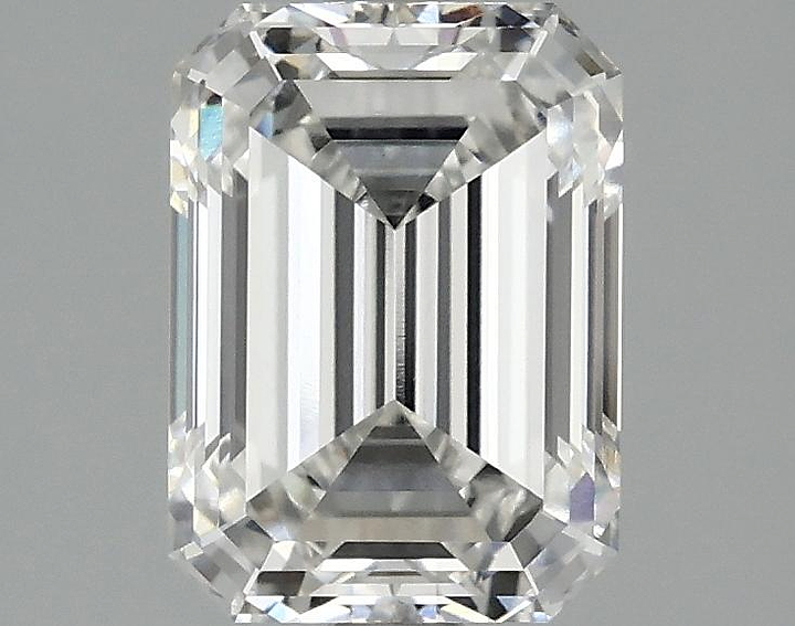 2.04 Carat Emerald Shaped Excellent Cut VVS2 IGI Certified Lab Grown Diamond