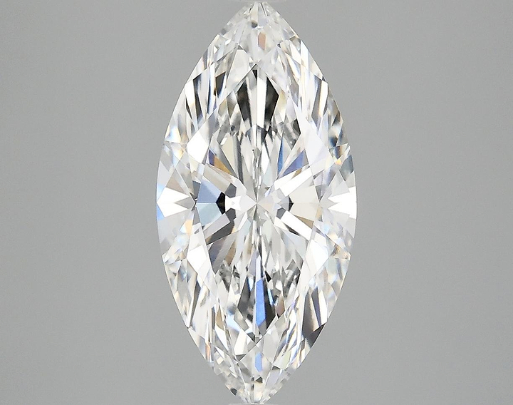 2.52 Carat Marquise Shaped Excellent Cut VS1 IGI Certified Lab Grown Diamond
