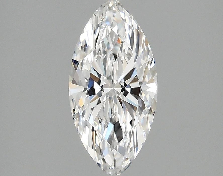 1.0 Carat Marquise Shaped Excellent Cut VVS2 IGI Certified Lab Grown Diamond