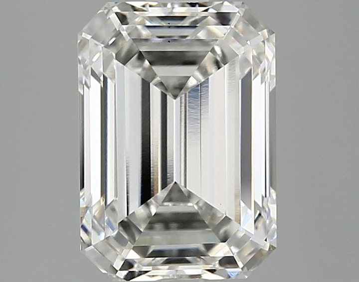 3.1 Carat Emerald Shaped Ideal Cut VS1 IGI Certified Lab Grown Diamond
