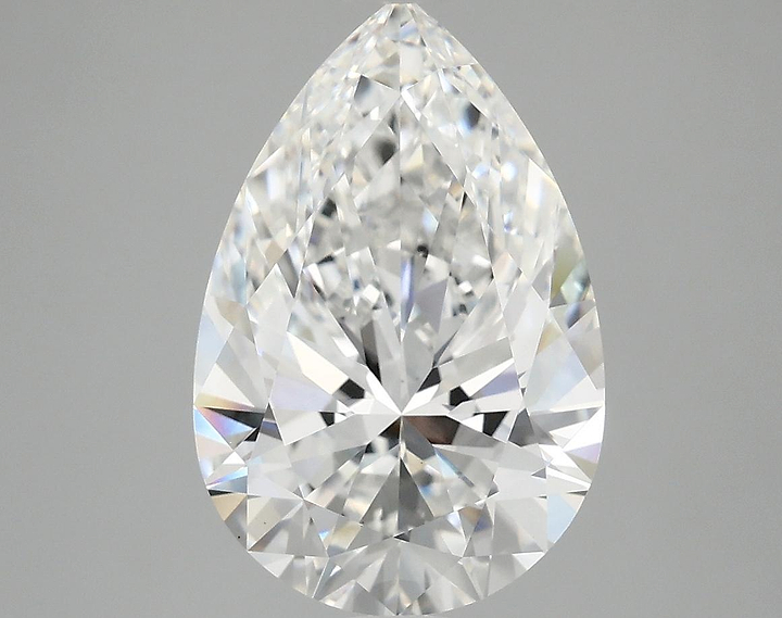 4.01 Carat Pear Shaped Excellent Cut VS1 IGI Certified Lab Grown Diamond