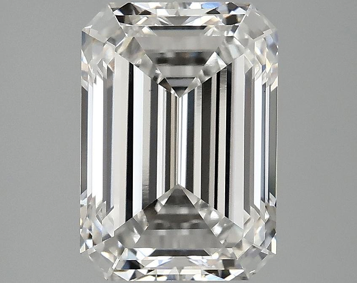 3.09 Carat Emerald Shaped Ideal Cut VS1 IGI Certified Lab Grown Diamond